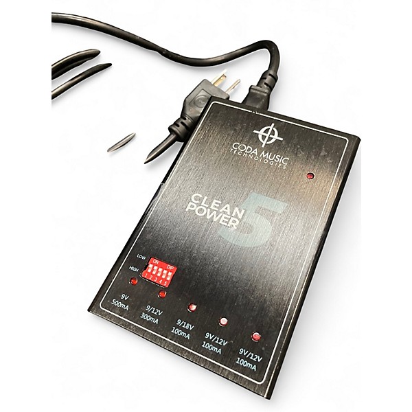 Used Coda Music CLEAN POWER 5 Power Supply