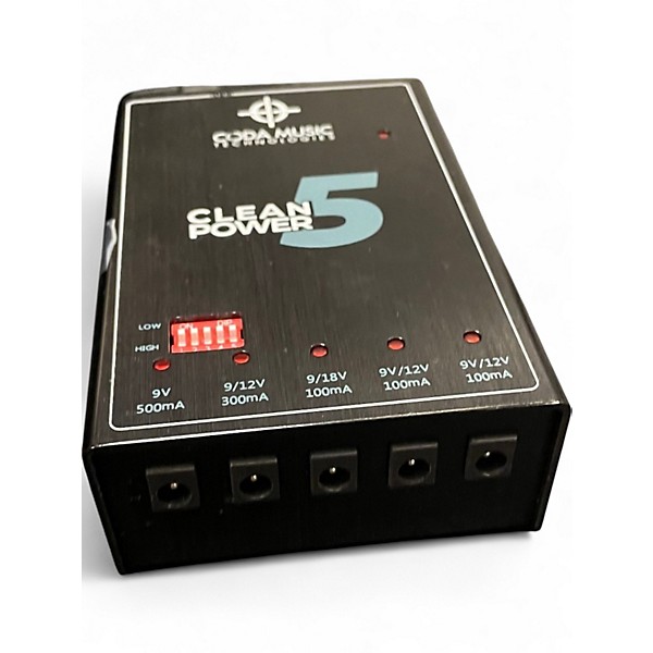 Used Coda Music CLEAN POWER 5 Power Supply