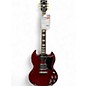 Used 2014 Gibson 1961 Reissue SG Cherry Solid Body Electric Guitar thumbnail