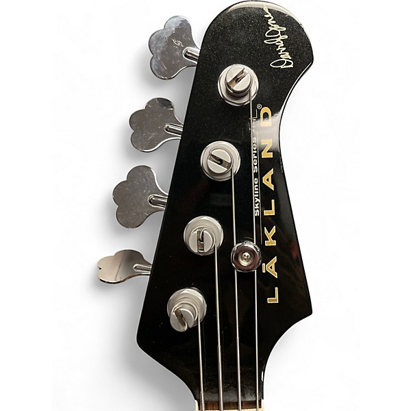 Used Lakland USA Series Darryl Jones Signature Black Chrome Electric Bass Guitar