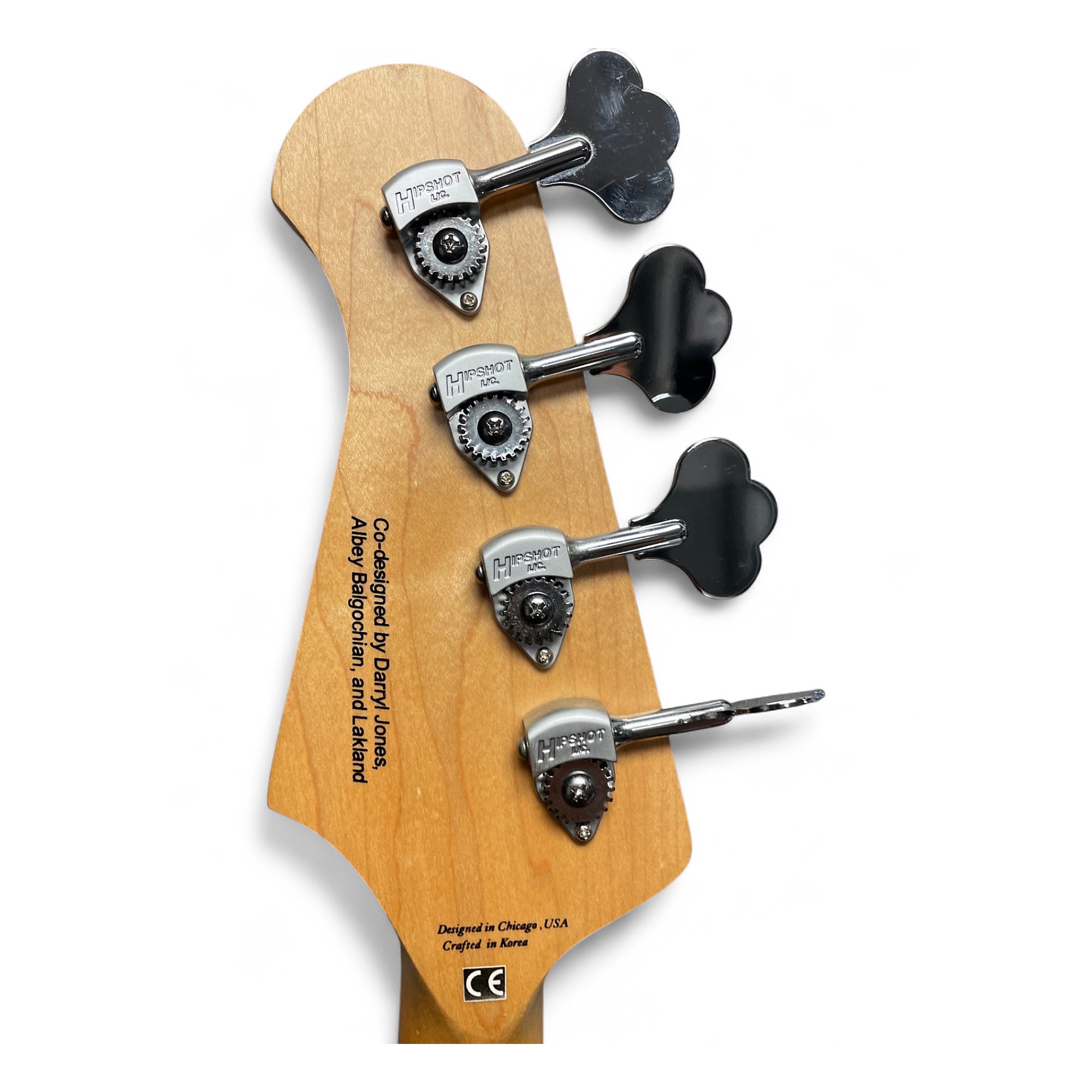 Used Lakland USA Series Darryl Jones Signature Black Chrome