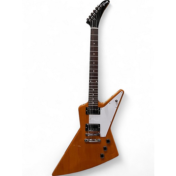Used Gibson Explorer Natural Solid Body Electric Guitar