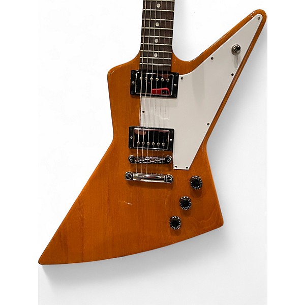 Used Gibson Explorer Natural Solid Body Electric Guitar