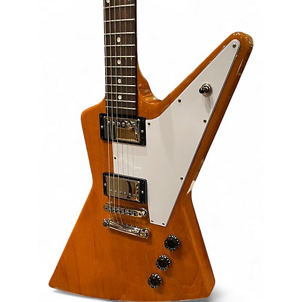 Used Gibson Explorer Natural Solid Body Electric Guitar
