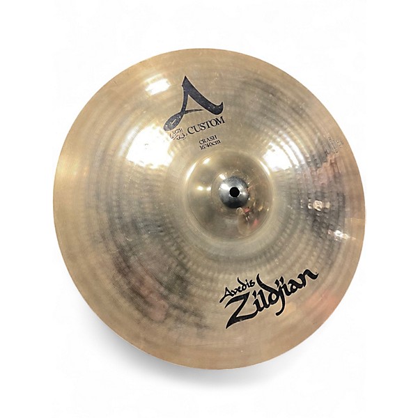 Used Zildjian 16in A Custom Crash Cymbal