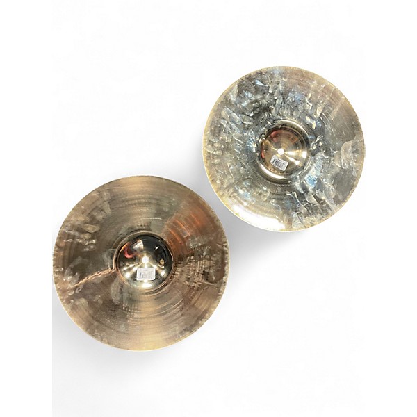 Used Zildjian 14in A Custom Hi Hat Pair Cymbal