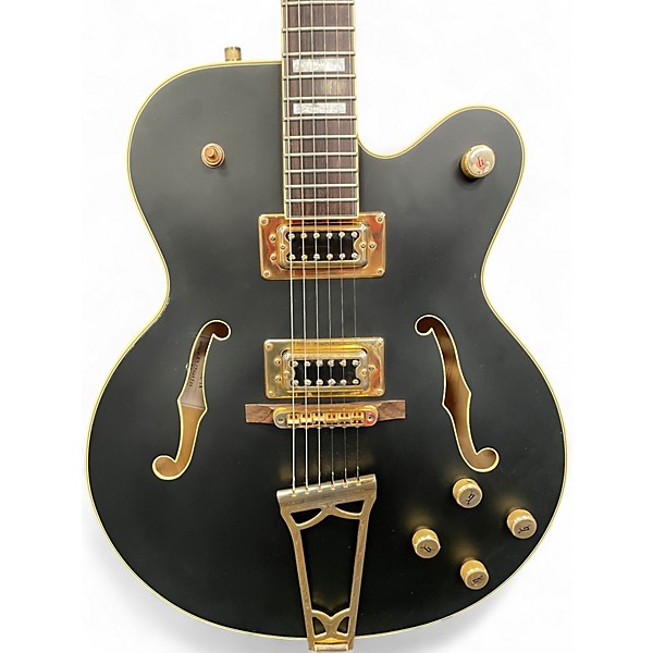 Used Gretsch Guitars G5191 Tim Armstrong Signature Electromatic Left Handed Black Hollow Body Electric Guitar