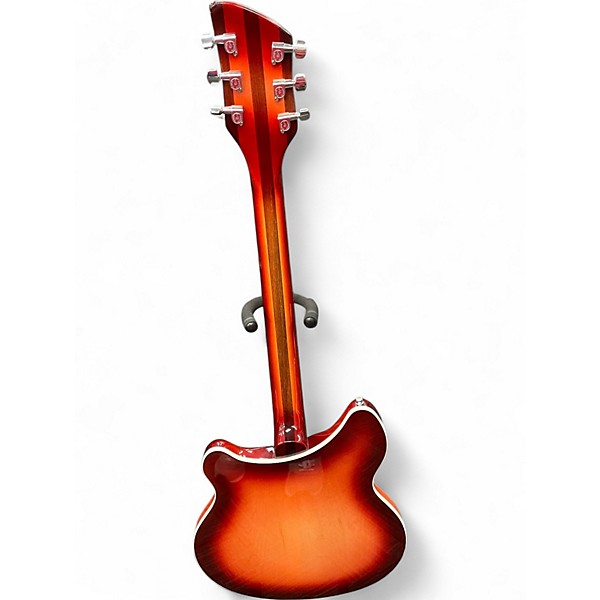 Vintage 1998 Rickenbacker 360 Fireglo Hollow Body Electric Guitar