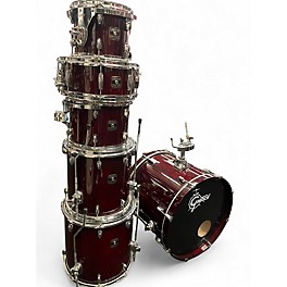Used Gretsch Drums 6 Piece Catalina Maple Gloss Cherry Burst Drum Kit
