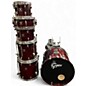 Used Gretsch Drums 6 Piece Catalina Maple Gloss Cherry Burst Drum Kit