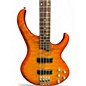 Used Ibanez BTB400QM ORANGE BURST Electric Bass Guitar