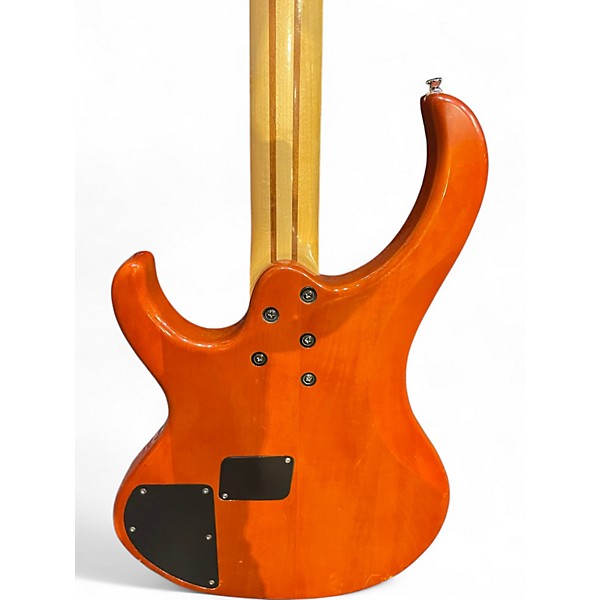 Used Ibanez BTB400QM ORANGE BURST Electric Bass Guitar