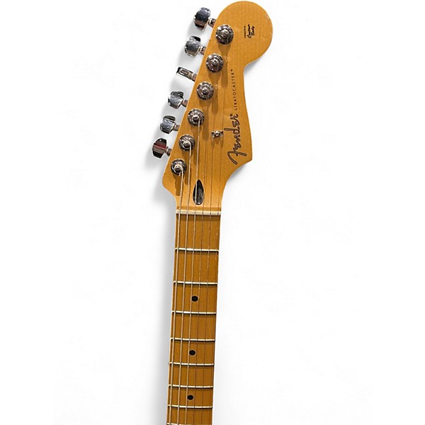 Used Fender Player Stratocaster Black Solid Body Electric Guitar