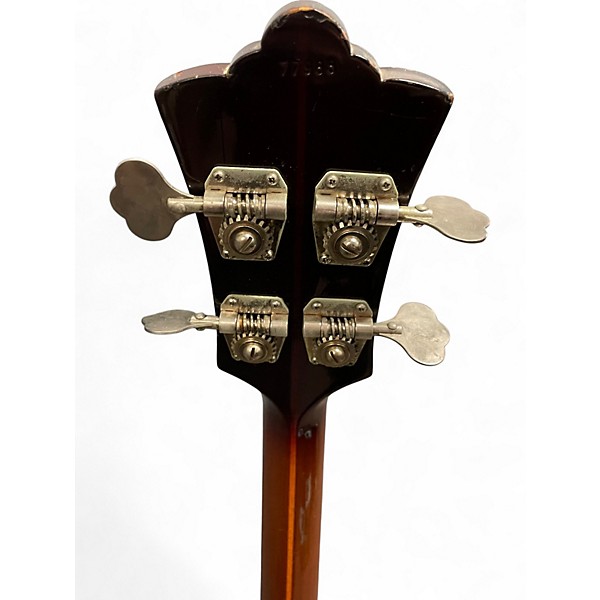 Vintage 1970s Guild SFBASSIISB Sunburst Electric Bass Guitar