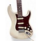 Used Fender American Showcase Stratocaster Olympic Pearl Solid Body Electric Guitar