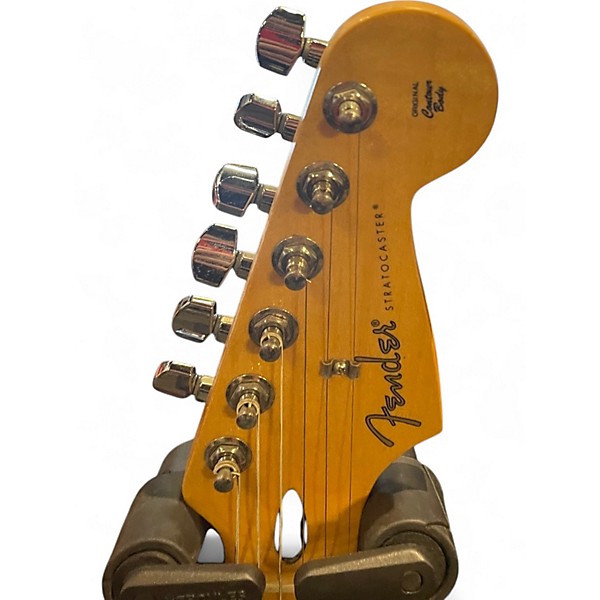 Used Fender Player Stratocaster HSS Metallic Aqua Marine Solid Body Electric Guitar