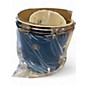 Used Ludwig 5 Piece Accent Blue Drum Kit