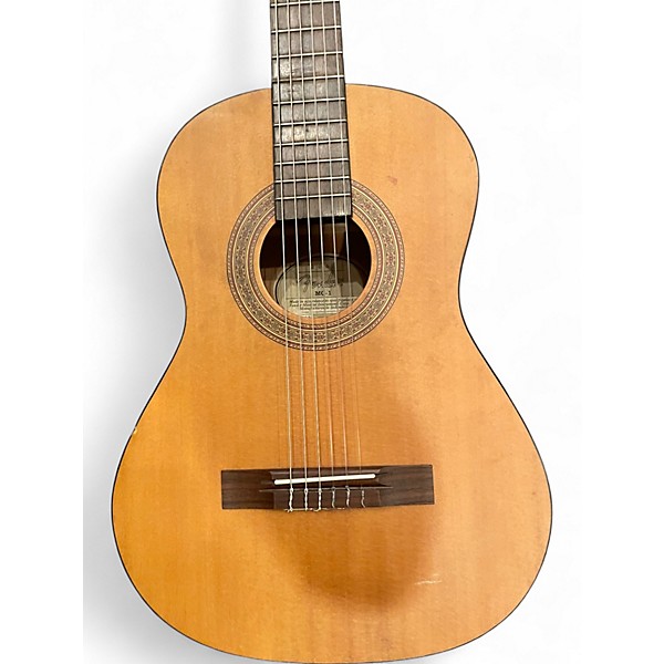 Used Fender MC-1 Natural Classical Acoustic Guitar