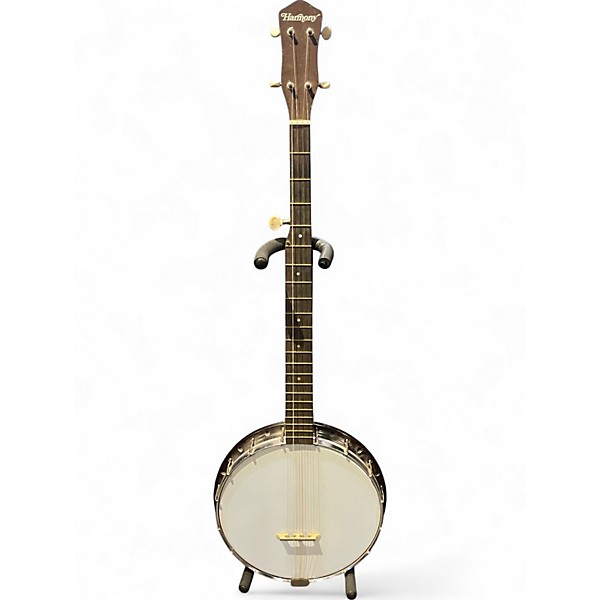 Used Harmony Open Back Banjo Natural Banjo