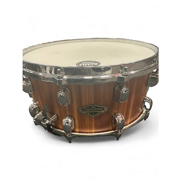 Used TAMA 5X14 Starclassic Snare Antique Natural Drum