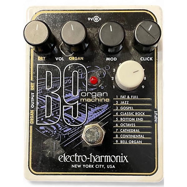 Used Electro-Harmonix B9 Organ Machine Effect Pedal