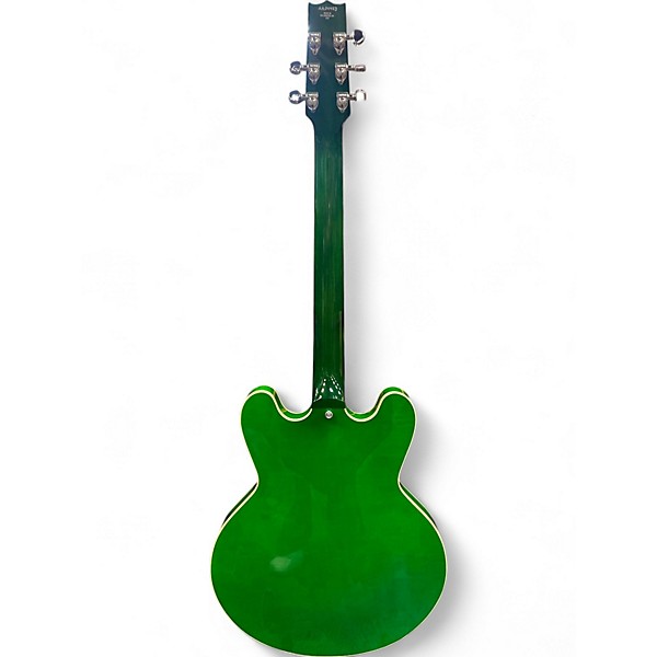 Used The Heritage H535 Emerald Green Hollow Body Electric Guitar