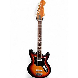 Used Kimberly Single Pickup 3 Color Sunburst Solid Body Electric Guitar
