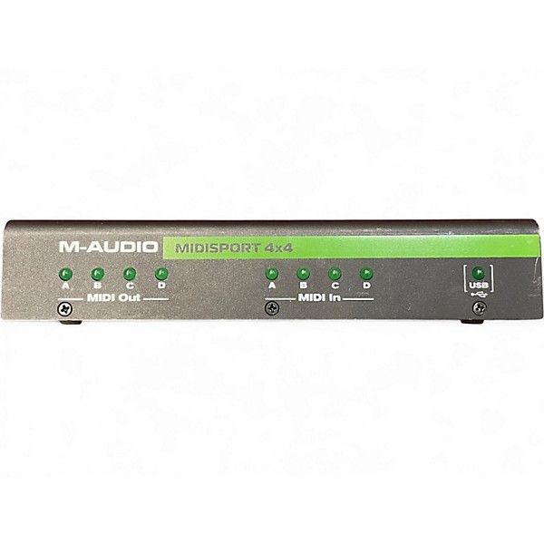 Used M-Audio Midisport 4x4 MIDI Interface