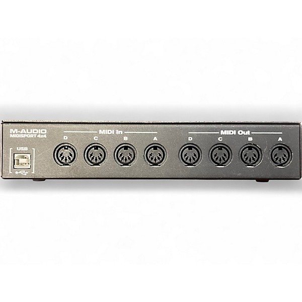 Used M-Audio Midisport 4x4 MIDI Interface