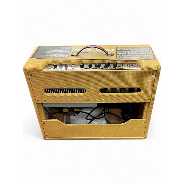 Used Fender 57 Custom Twin 40W 2x12 Tweed Tube Guitar Combo Amp