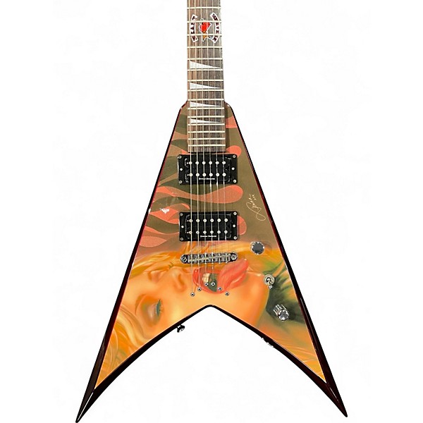 Used Jackson Jenna Jameson Heartbreaker KV3 Wine Red Solid Body Electric Guitar