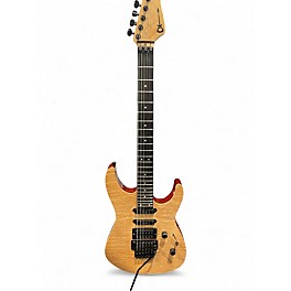 Used Charvel Model A Plus Natural Quilt top Solid Body Electric Guitar