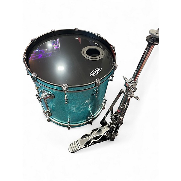 Used Gretsch Drums 4 Piece new classic maple Seafoam Pearl Drum Kit