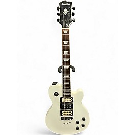 Used Douglas LP STYLE WHITE Solid Body Electric Guitar