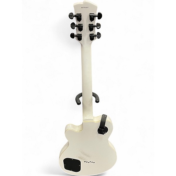 Used Douglas LP STYLE WHITE Solid Body Electric Guitar