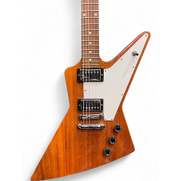 Used Gibson Explorer Natural Solid Body Electric Guitar