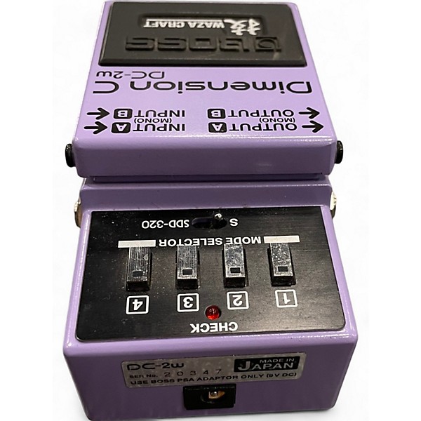 Used BOSS Dimension C DC-2W Effect Pedal