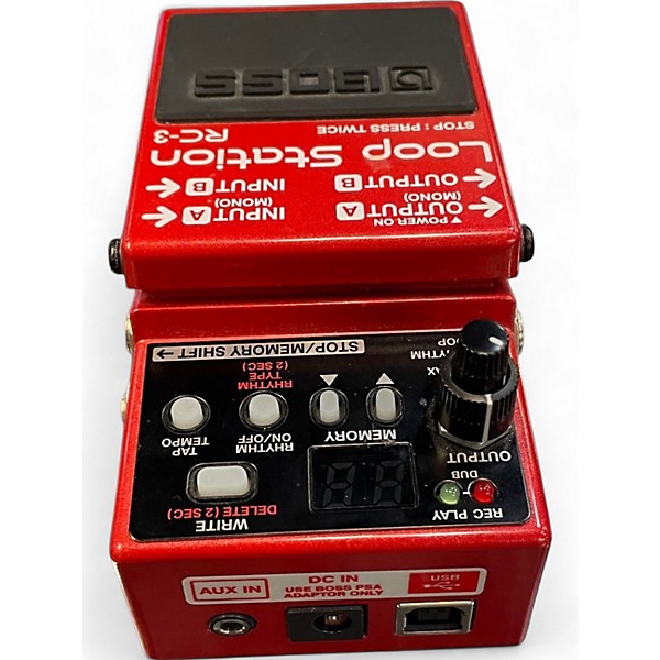 Used BOSS RC3 Loop Station Pedal