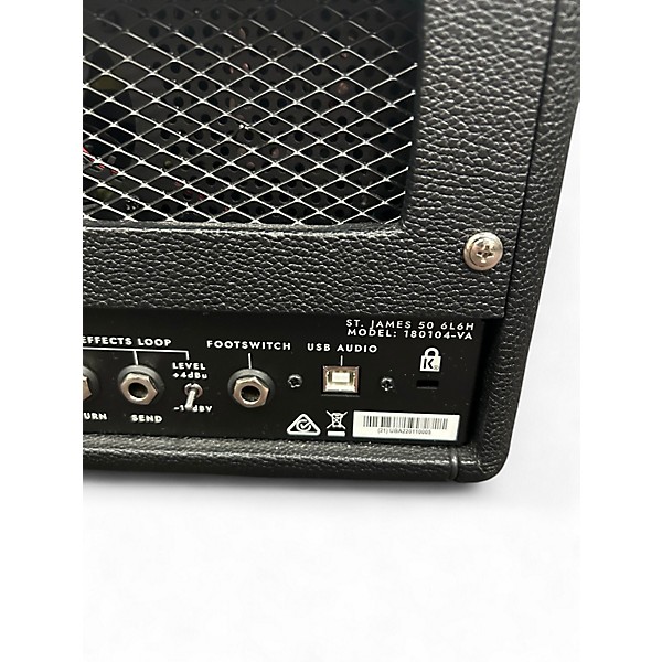 Used Blackstar St. James 50 6L6 Tube Guitar Amp Head