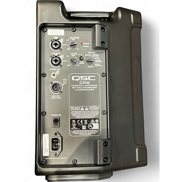 Used QSC CP8 Powered Speaker