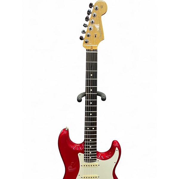 Used 2015 Fender USA Pro Stratocaster HSS Trans Crimson Red Solid Body Electric Guitar
