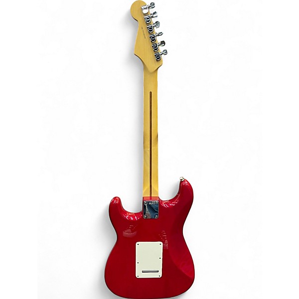 Used 2015 Fender USA Pro Stratocaster HSS Trans Crimson Red Solid Body Electric Guitar