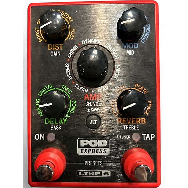 Used Line 6 Pocket Pod Express Amp Modeler Effect Processor
