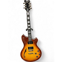 Used EVH SA126 2 Color Sunburst Hollow Body Electric Guitar