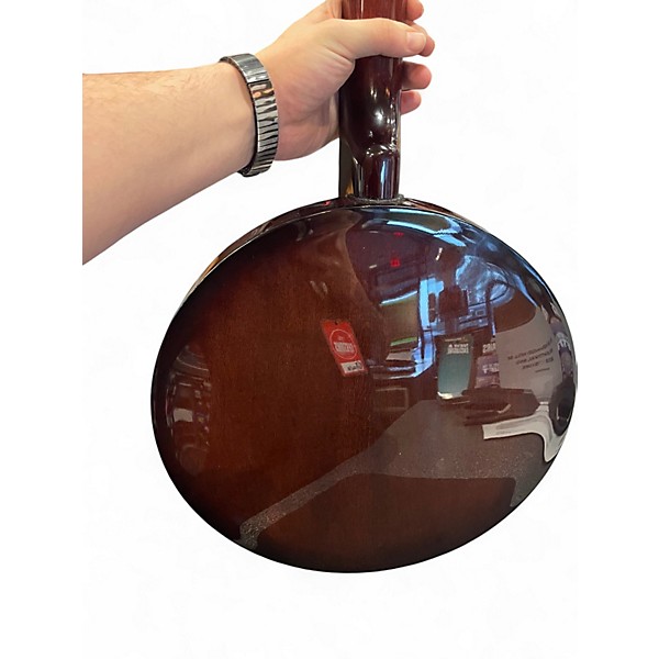 Used Iida Resonator Banjo 2 Color Sunburst Banjo