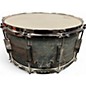 Used Pork Pie 14in Weathered Barn Blue Snare Weathered Barn Blue Drum
