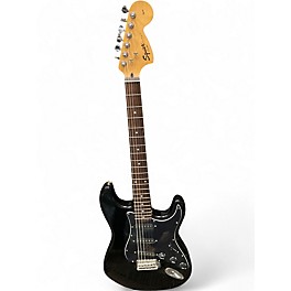Used Squier Affinity Stratocaster Black Solid Body Electric Guitar