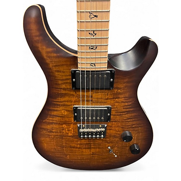 Used PRS DW CE24 HARDTAIL AMBER SMOKE BURST Solid Body Electric Guitar