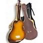 Vintage 1970s Kay K580 2 Color Sunburst Hollow Body Electric Guitar