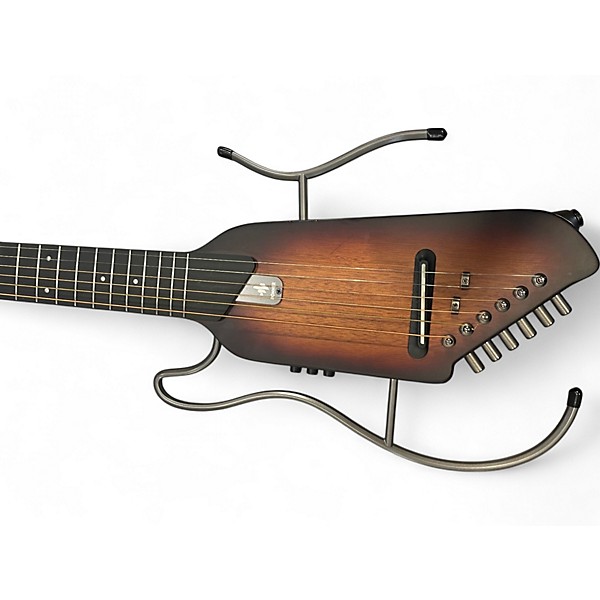 Used Donner HUSH-1 SILENT GUITAR Classic Copper Electric Guitar